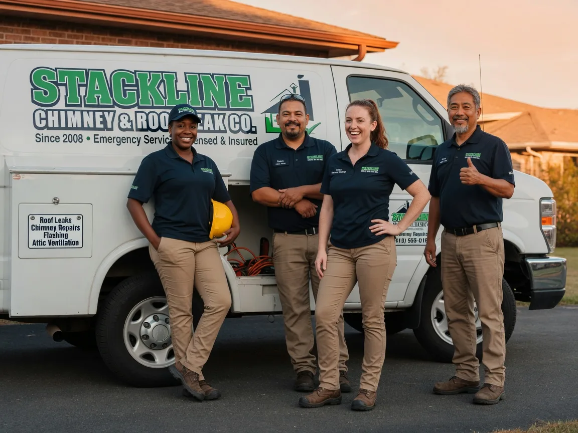 Chimney flashing repair company in Quinton, VA